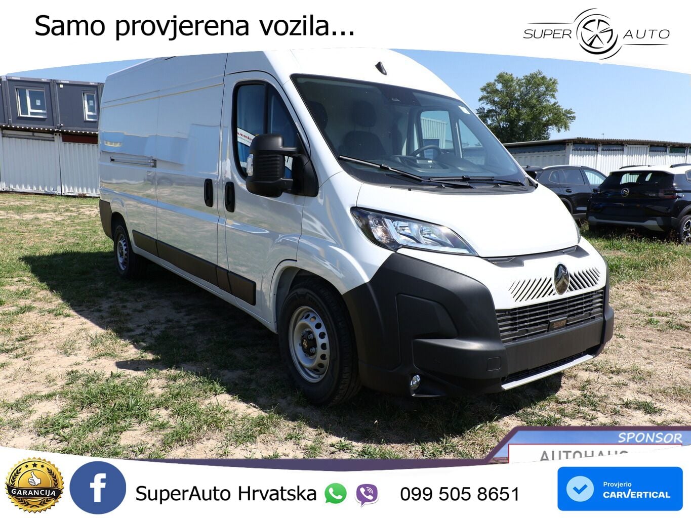 Citroën Jumper 35+ L3H2 AT SchwingS CargoP UVP-46%* 140 KS