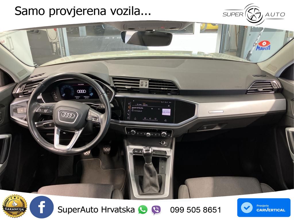 Audi Q3 II Sportback 35 TFSI (150 KS) S line LED+GR SJED+ACC