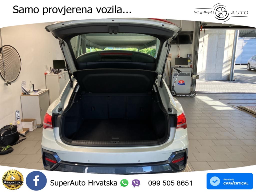 Audi Q3 II Sportback 35 TFSI (150 KS) S line LED+GR SJED+ACC