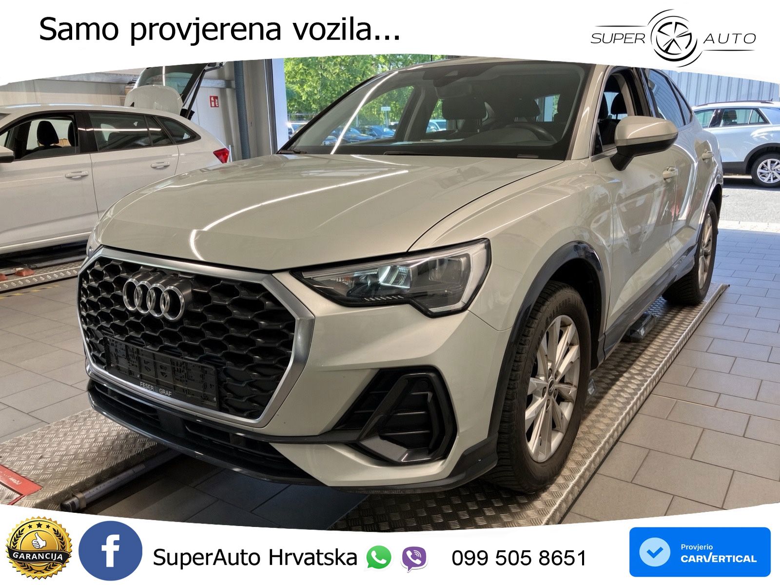 Audi Q3 II Sportback 35 TFSI (150 KS) S line LED+GR SJED+ACC