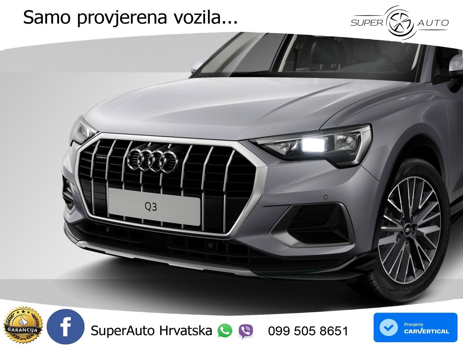 Audi Q3 45 TFSI (245 KS) quattro S tronic advanced LED+GR SJED+ACC