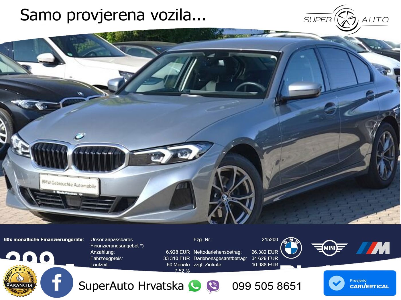 BMW 320i (184 KS) xDrive Steptronic LED+GR SJED+ACC