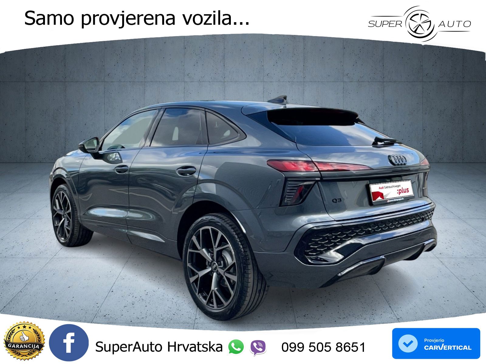 Audi Q3 Sportback 2.0 TDI (193 KS) quattro S tronic MATRIX+GR SJED+KAM