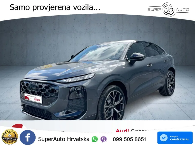 Audi Q3 Sportback 2.0 TDI (193 KS) quattro S tronic MATRIX+GR SJED+KAM