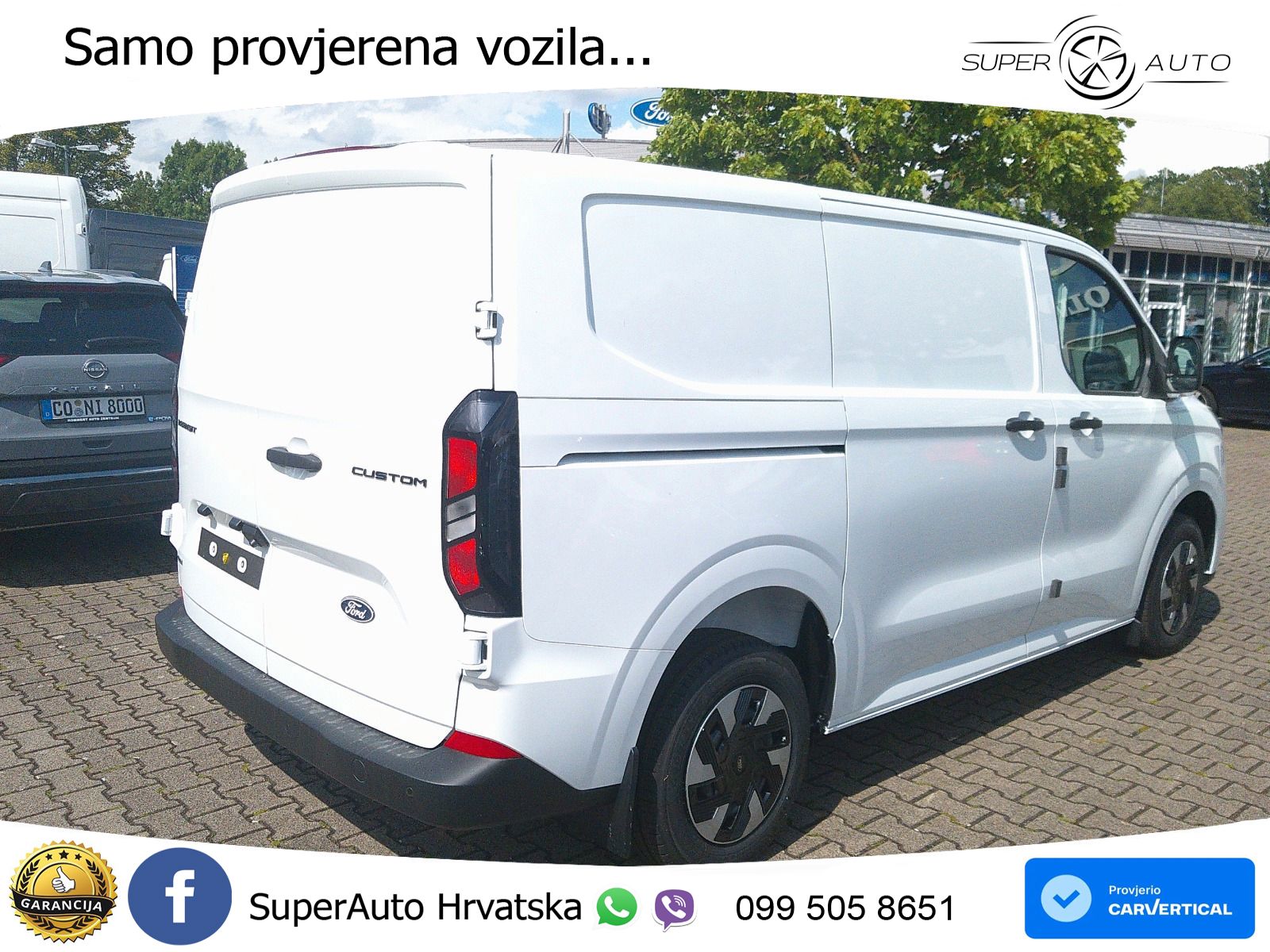 Ford Transit Custom Kasten 2.5I PHEV 320 L1 *SH*CAM* 232 KS