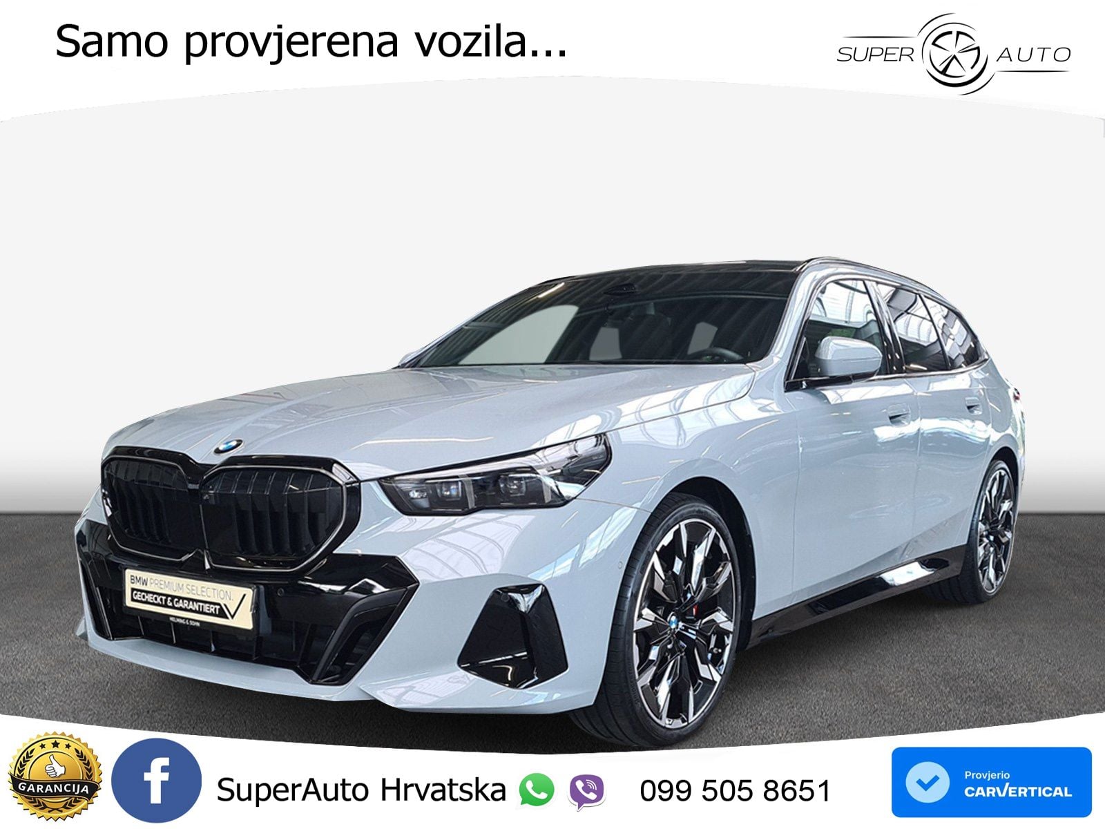 BMW 520d Touring (197 KS) xDrive Steptronic M Sport ACC+HEAD+GR SJED+360+PANO