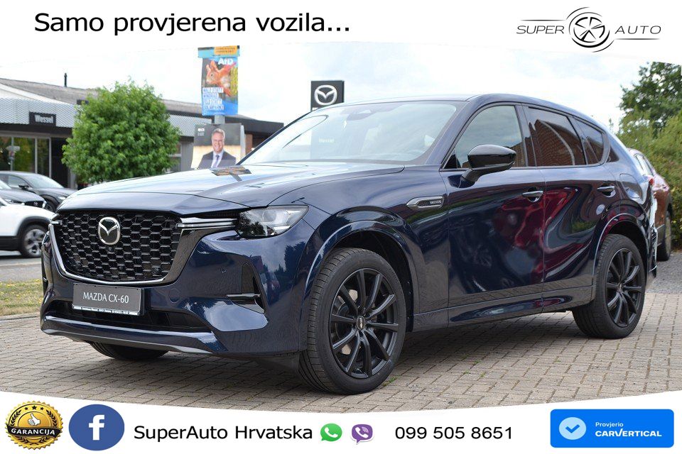 Mazda CX-60 3.3 e-Skyactiv D (254 KS) AWD Automatic LED+GR SJED+ACC