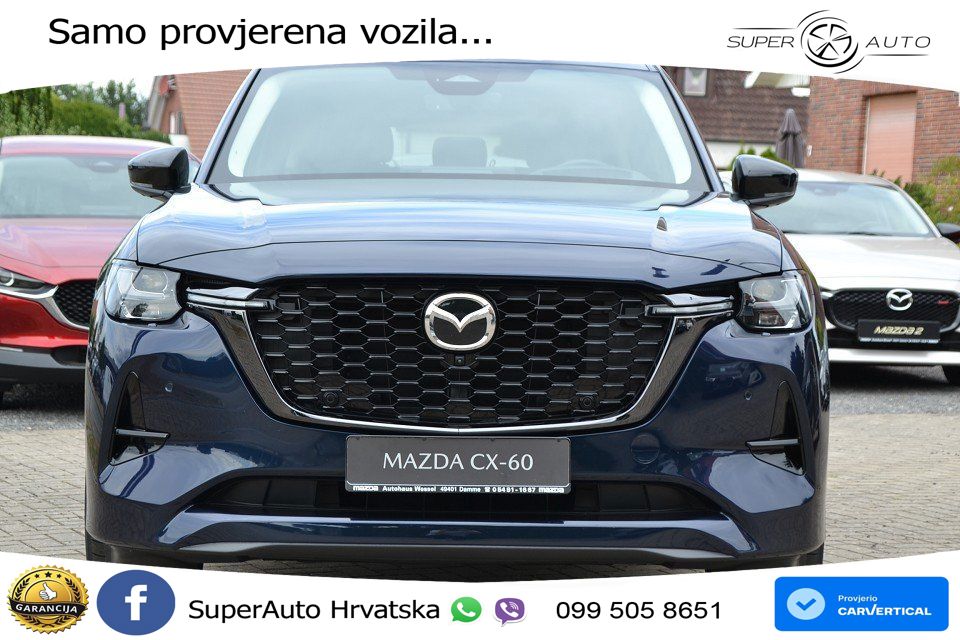 Mazda CX-60 3.3 e-Skyactiv D (254 KS) AWD Automatic LED+GR SJED+ACC
