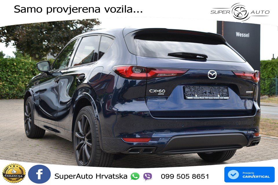 Mazda CX-60 3.3 e-Skyactiv D (254 KS) AWD Automatic LED+GR SJED+ACC