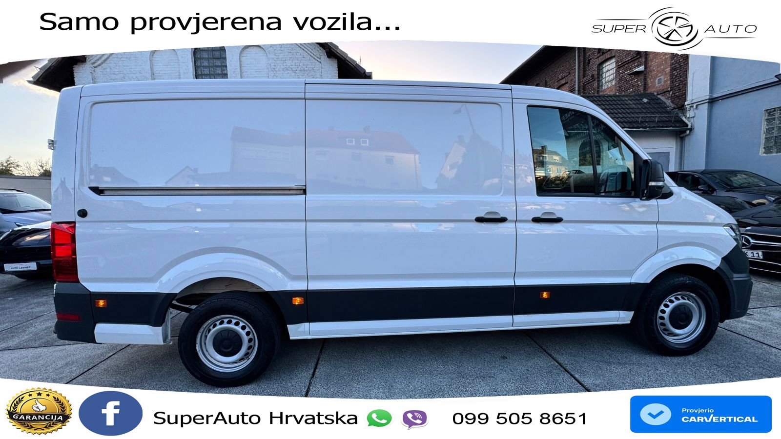 Volkswagen Crafter 35*Mittellang Normaldach*RWD*AHK 3500KG* 177 KS