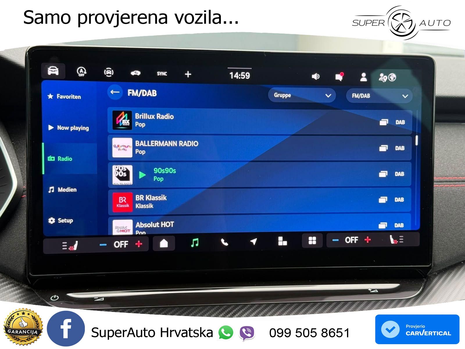 Škoda Octavia Combi RS 2.0 TSI (265 KS) DSG MATRIX+GR SJED+KAM