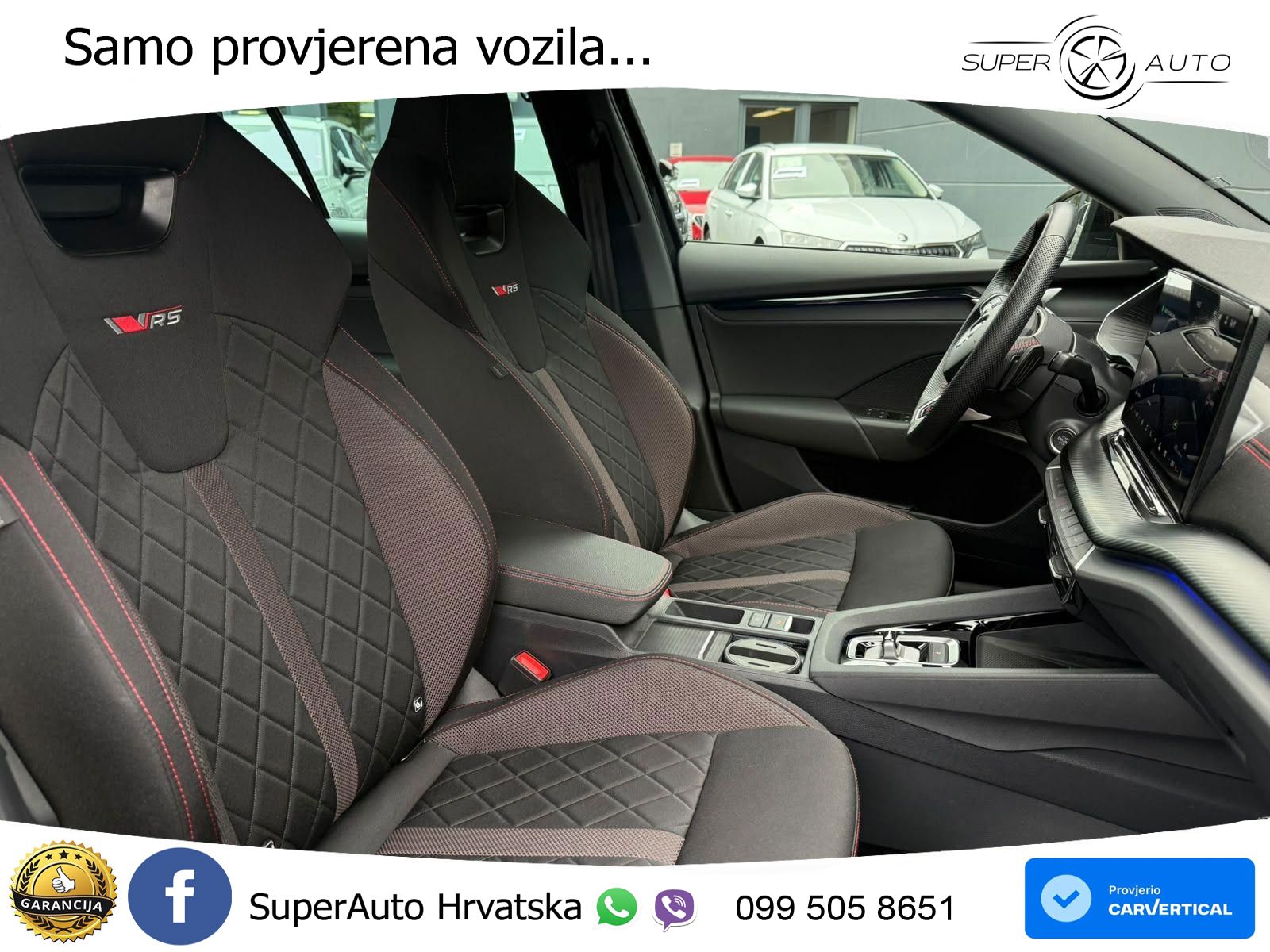 Škoda Octavia Combi RS 2.0 TSI (265 KS) DSG MATRIX+GR SJED+KAM