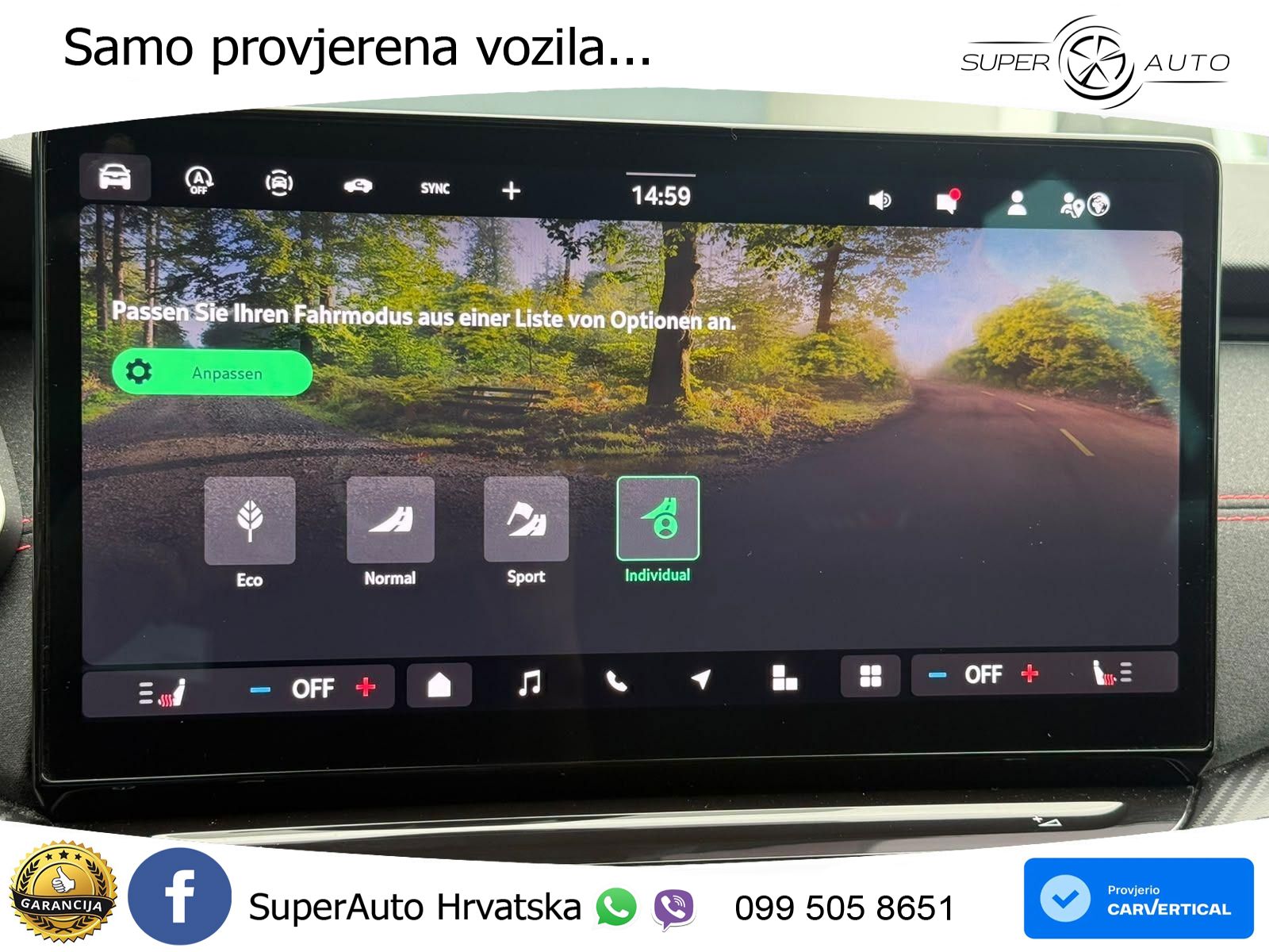 Škoda Octavia Combi RS 2.0 TSI (265 KS) DSG MATRIX+GR SJED+KAM
