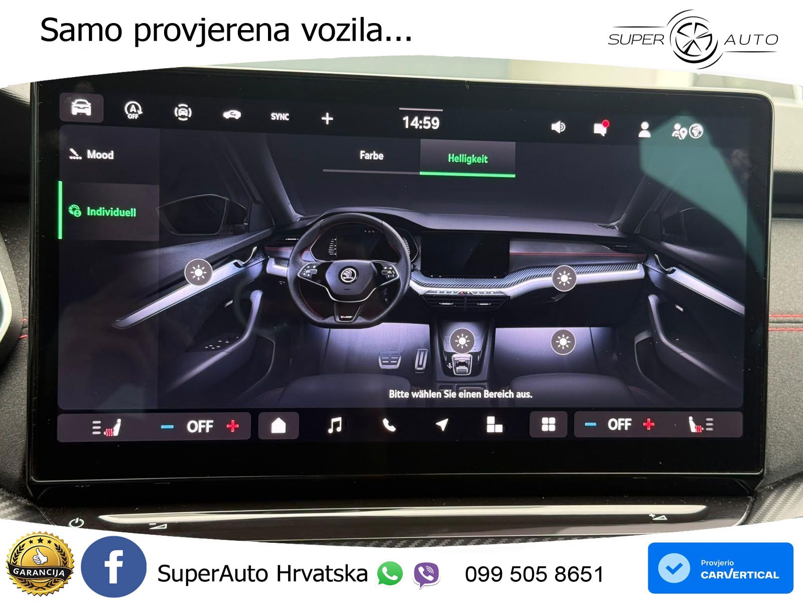 Škoda Octavia Combi RS 2.0 TSI (265 KS) DSG MATRIX+GR SJED+KAM