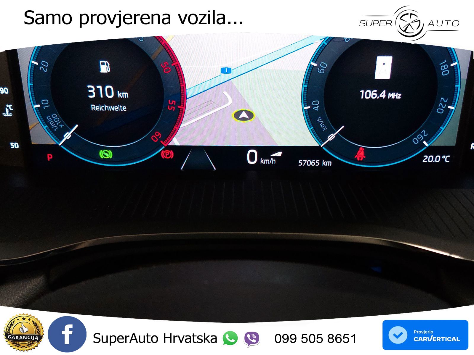 Škoda Octavia Combi 2.0 TDI (150 KS) DSG SportLine