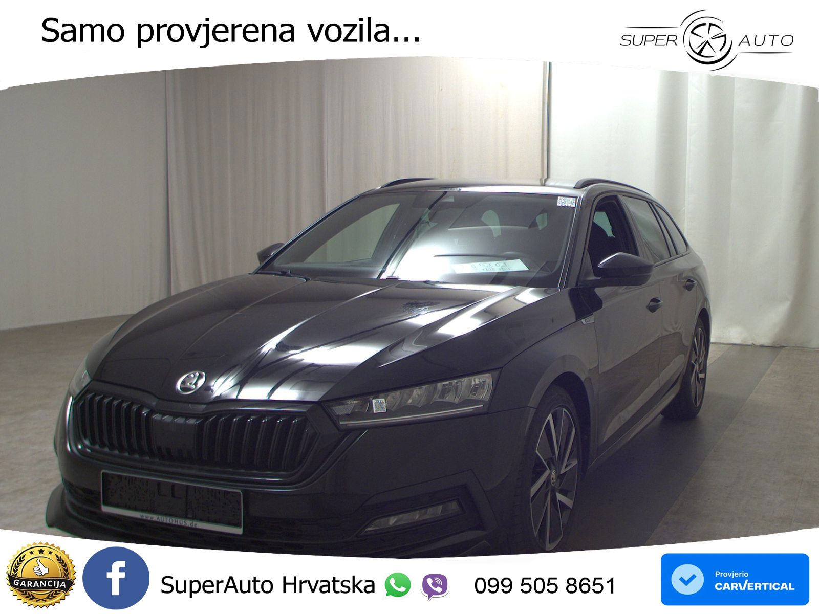 Škoda Octavia Combi 2.0 TDI (150 KS) DSG SportLine