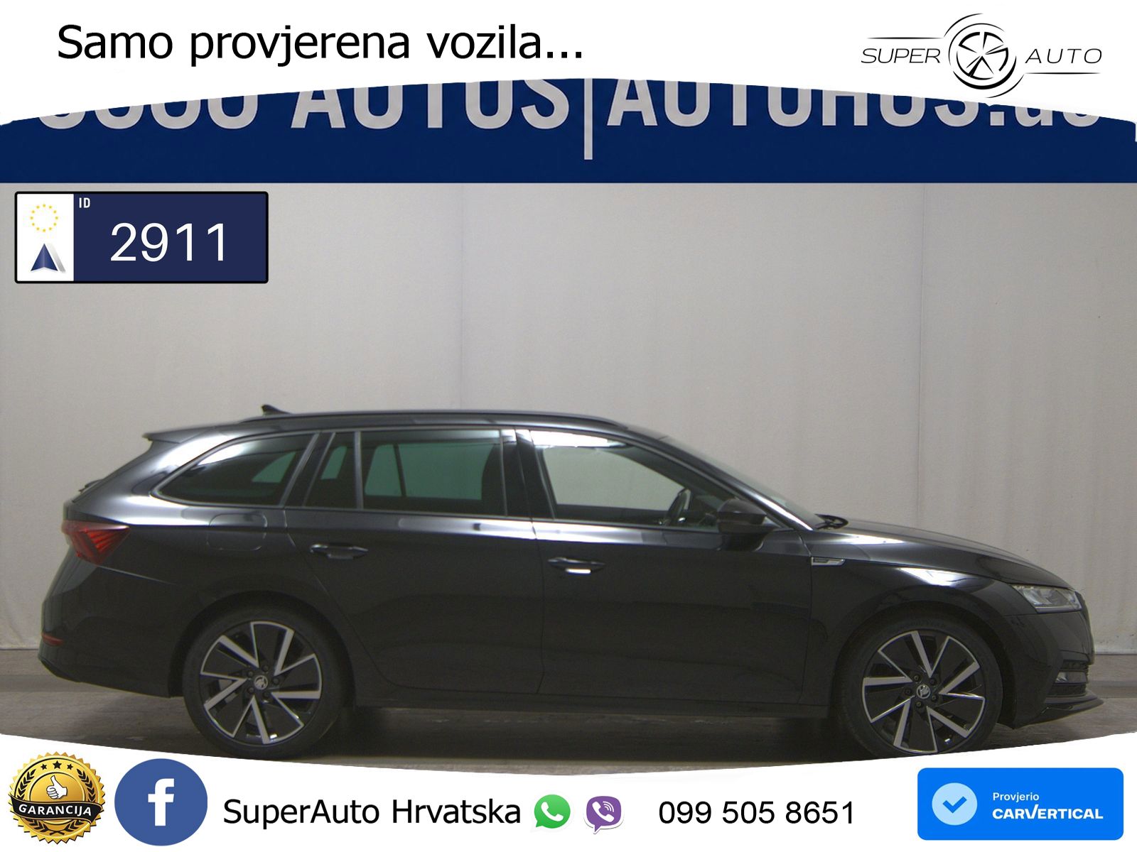 Škoda Octavia Combi 2.0 TDI (150 KS) DSG SportLine
