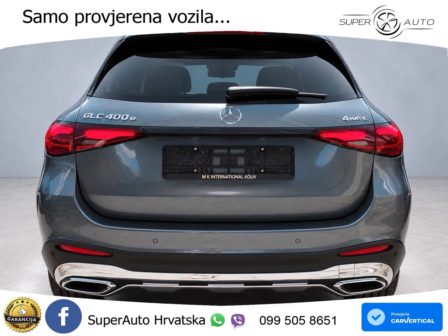 Mercedes GLC 400e (381 KS) 4MATIC 9G-TRONIC AMG ACC+HEAD+4xGR SJED+360+PANO