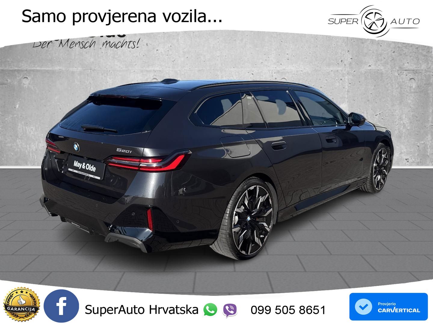 BMW 520i Touring (208 KS) Steptronic ACC+HEAD+GR SJED+360+PANO