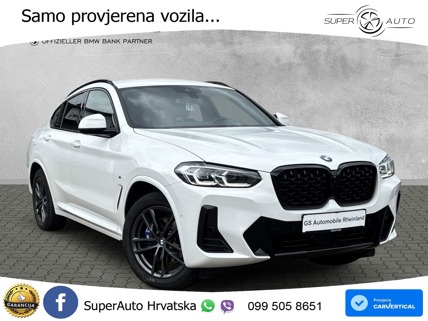 BMW X4 30d (286 KS) xDrive Steptronic M Sport LED+GR SJED+ACC