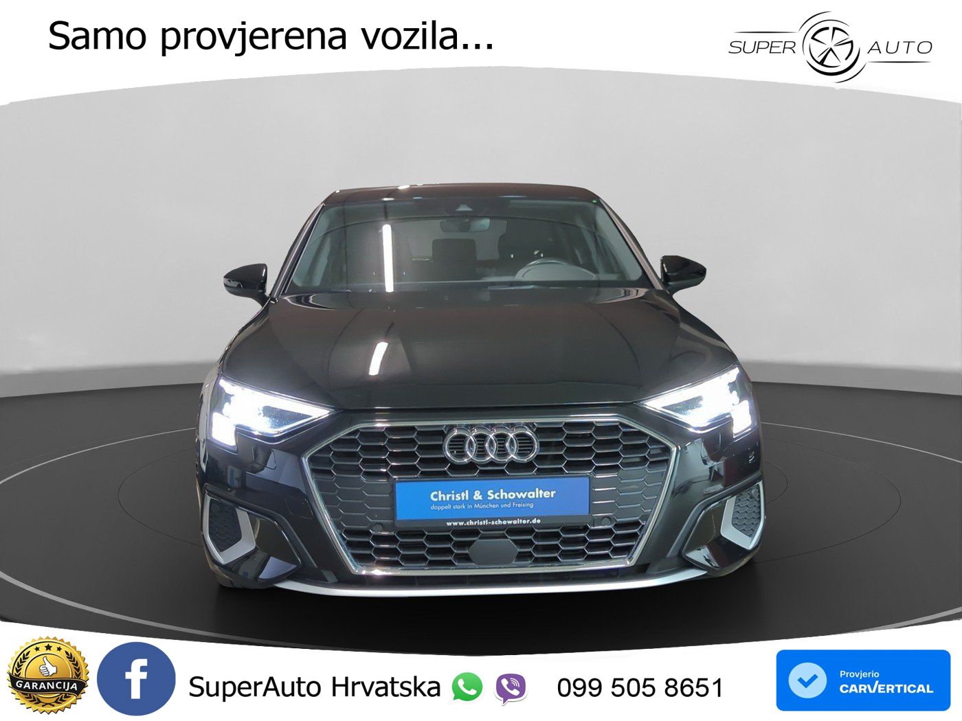 Audi A3 35 TDI (150 KS) S tronic LED+GR SJED+ACC