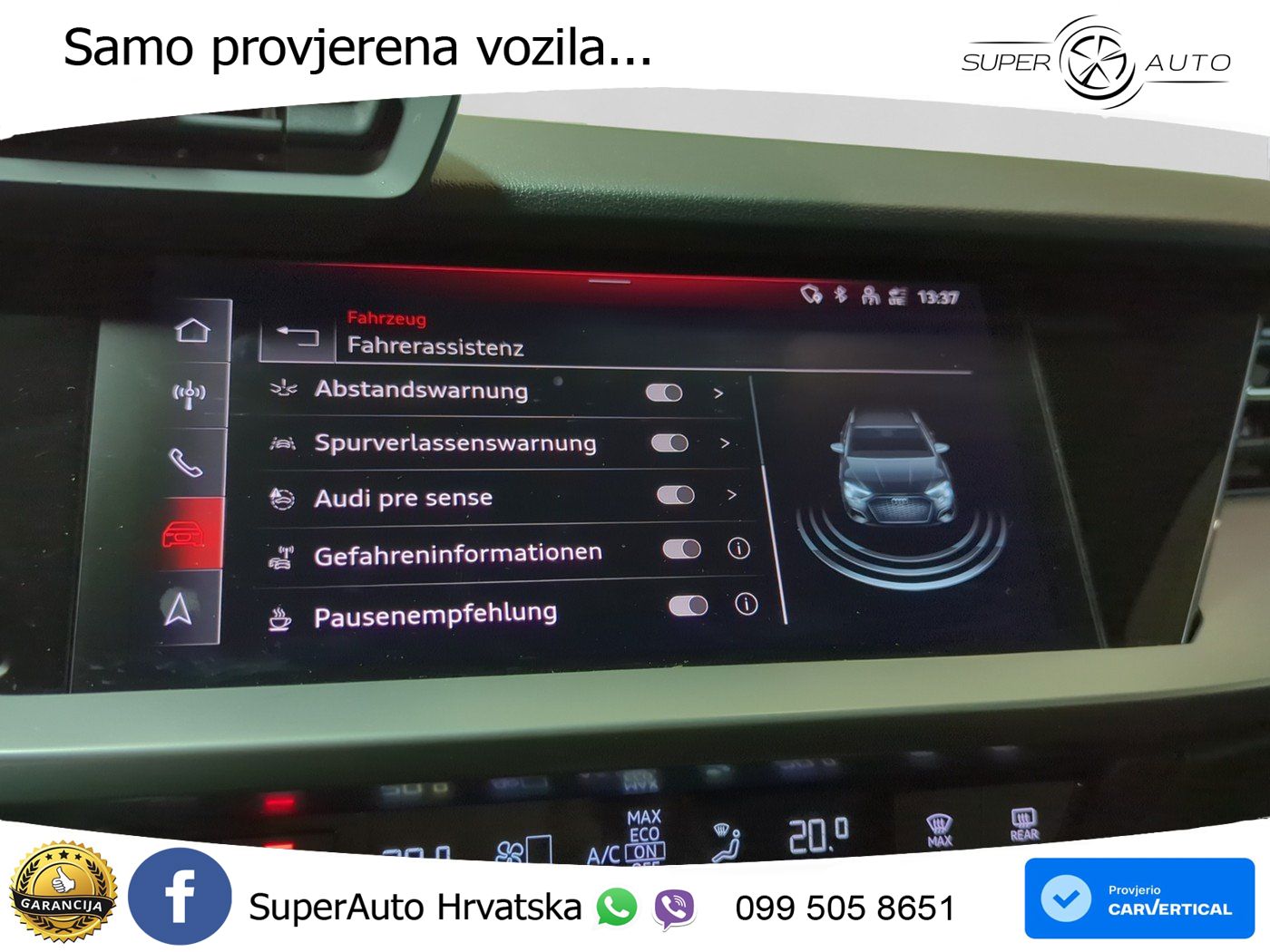 Audi A3 35 TDI (150 KS) S tronic LED+GR SJED+ACC