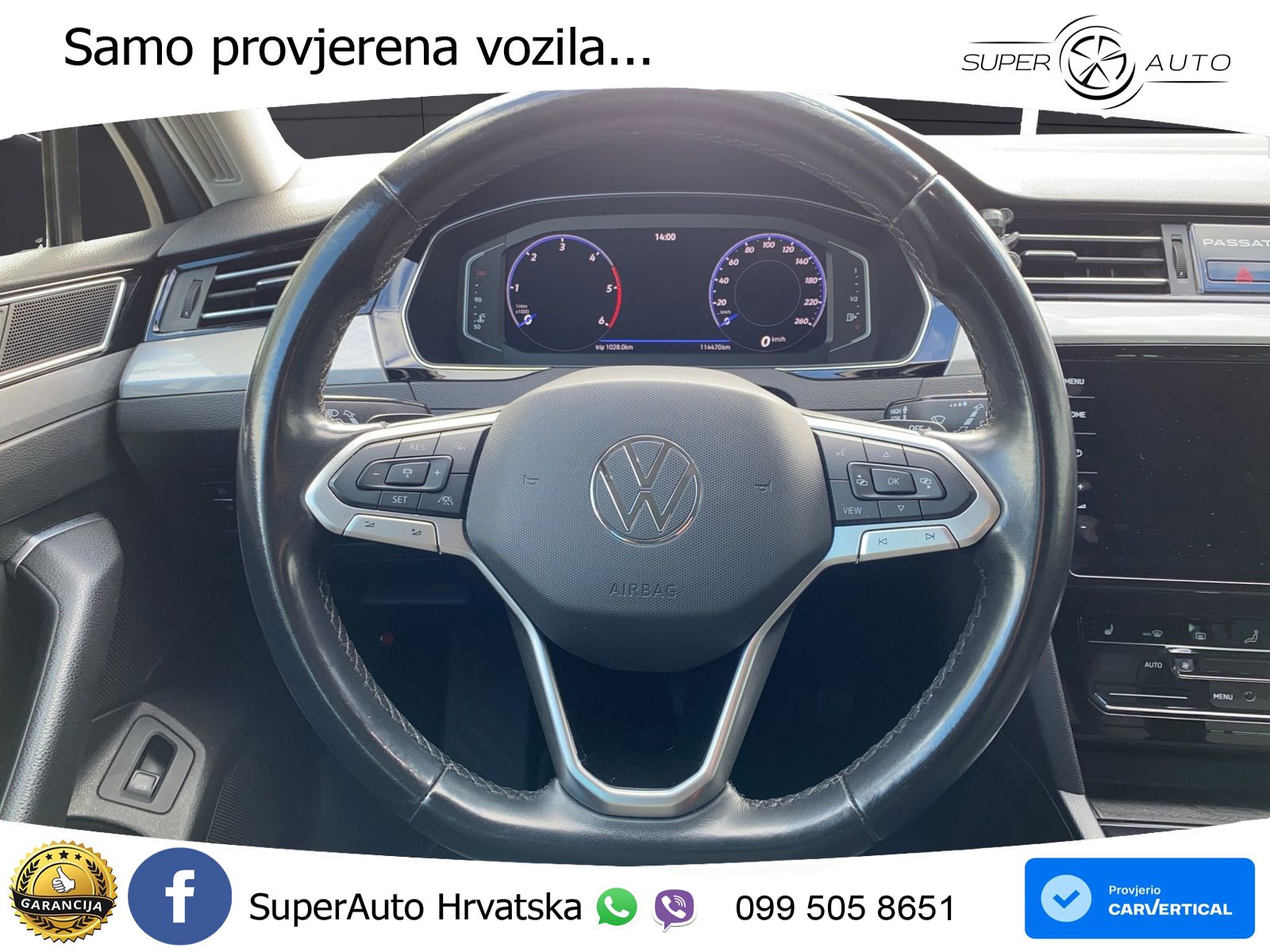 Volkswagen Passat Variant 2.0 TDI (150 KS) DSG Business LED+GR SJED+ACC