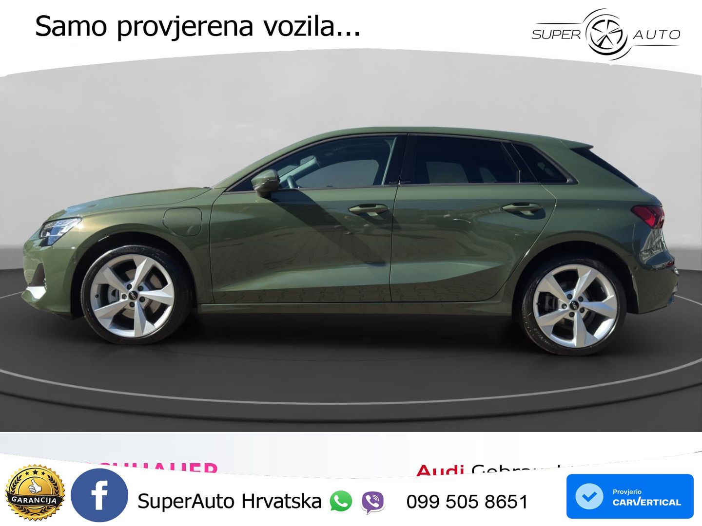 Audi A3 Sportback 40 TFSI e (204 KS) Plug-in Hybrid S tronic advanced LED+GR SJED+ACC