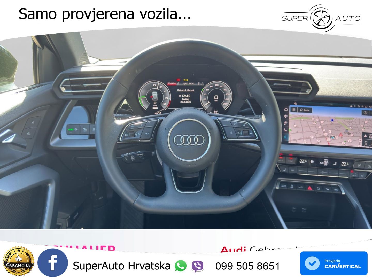 Audi A3 Sportback 40 TFSI e (204 KS) Plug-in Hybrid S tronic advanced LED+GR SJED+ACC