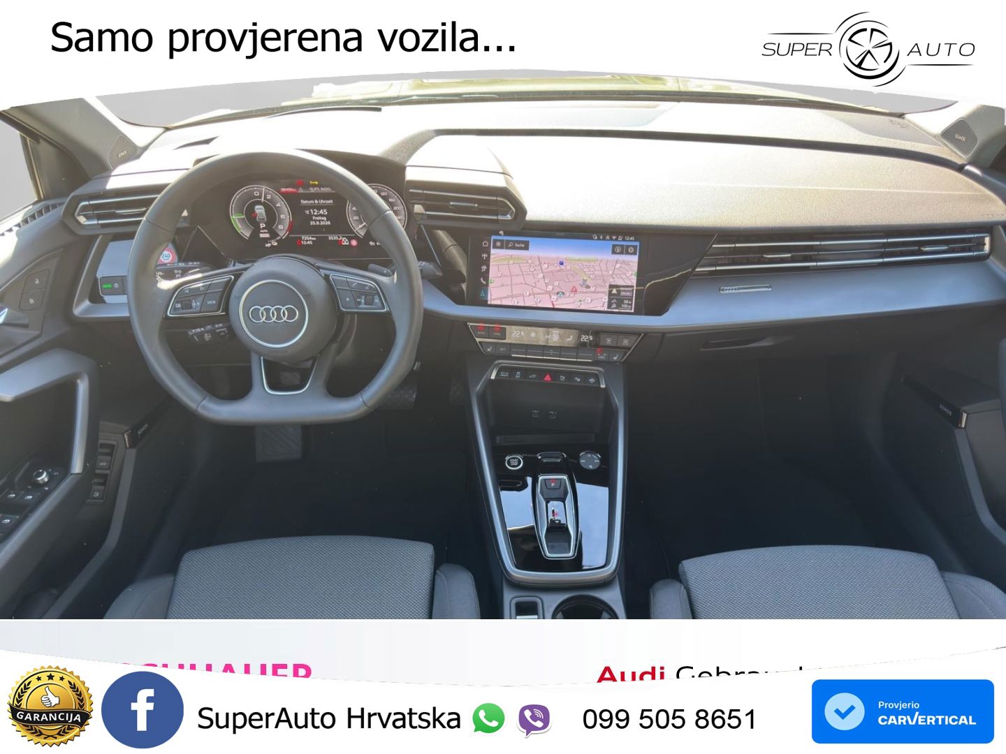 Audi A3 Sportback 40 TFSI e (204 KS) Plug-in Hybrid S tronic advanced LED+GR SJED+ACC