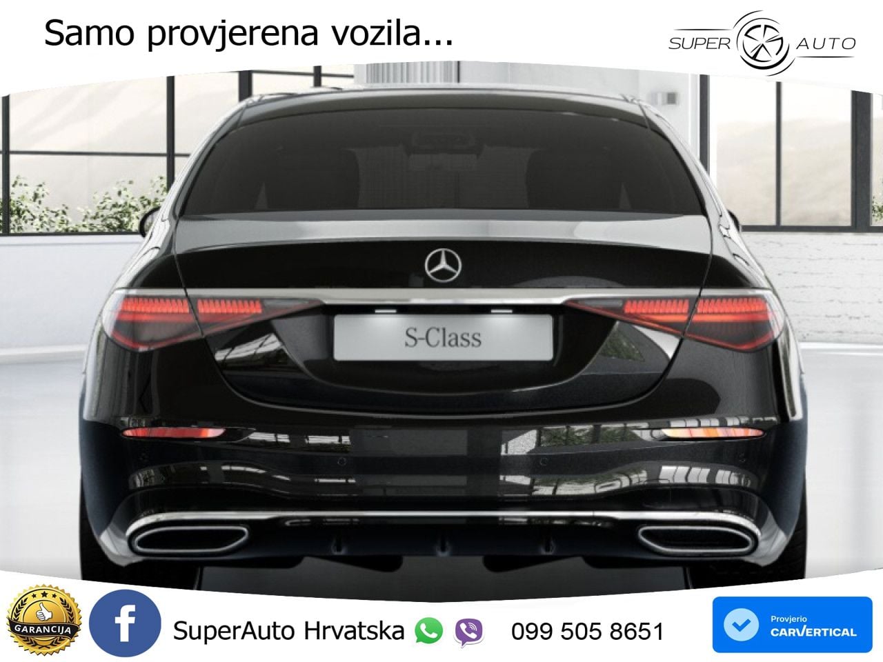 Mercedes S 450d (367 KS) EQ Boost 4MATIC 9G-TRONIC AMG LED+GR SJED+ACC