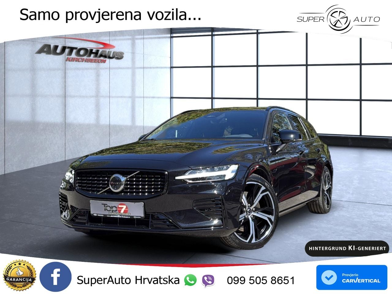 Volvo V60 2.0 T8 AWD Geartronic LED+GR SJED+ACC