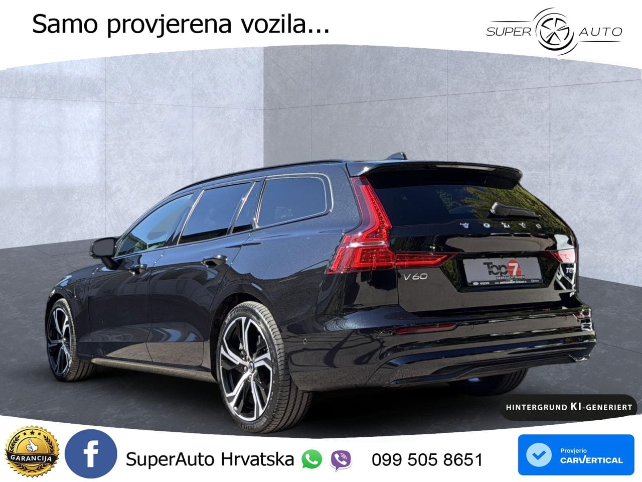 Volvo V60 2.0 T8 AWD Geartronic LED+GR SJED+ACC