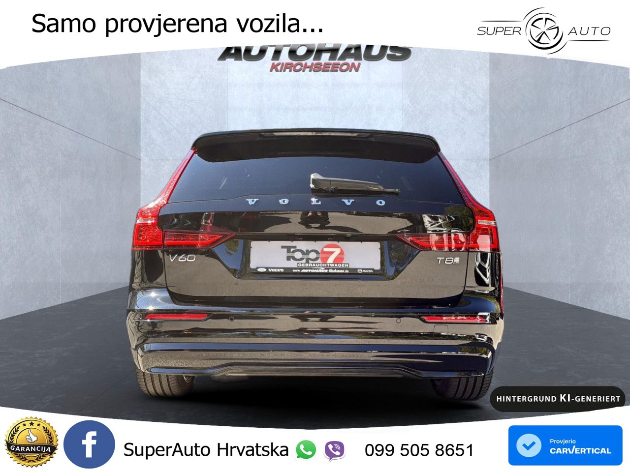 Volvo V60 2.0 T8 AWD Geartronic LED+GR SJED+ACC