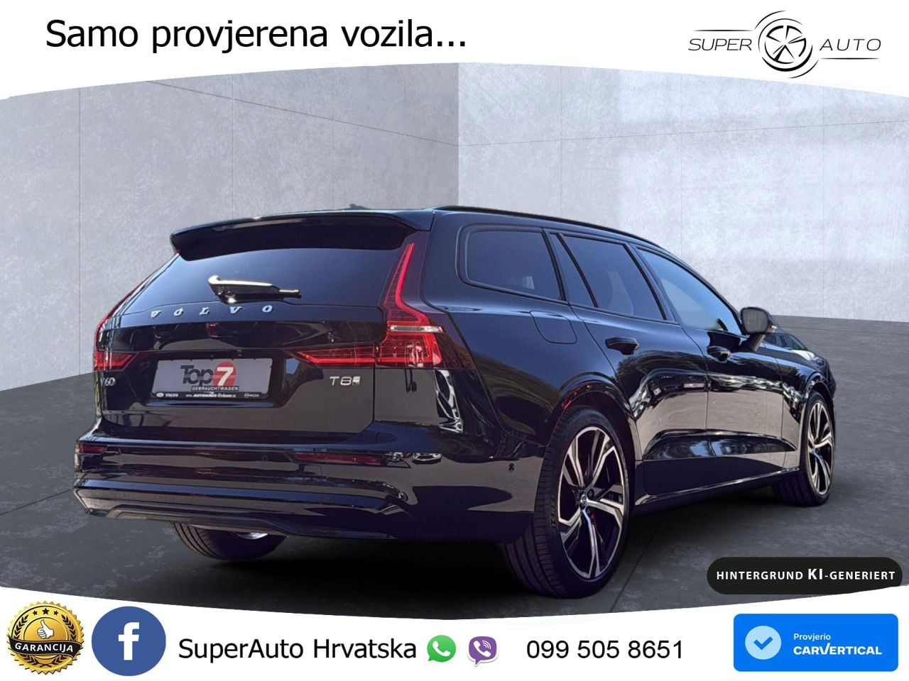 Volvo V60 2.0 T8 AWD Geartronic LED+GR SJED+ACC