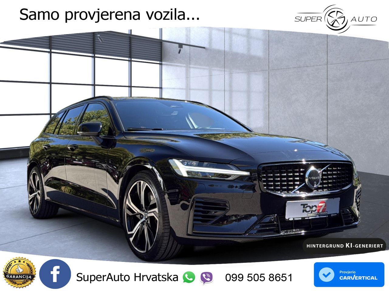 Volvo V60 2.0 T8 AWD Geartronic LED+GR SJED+ACC