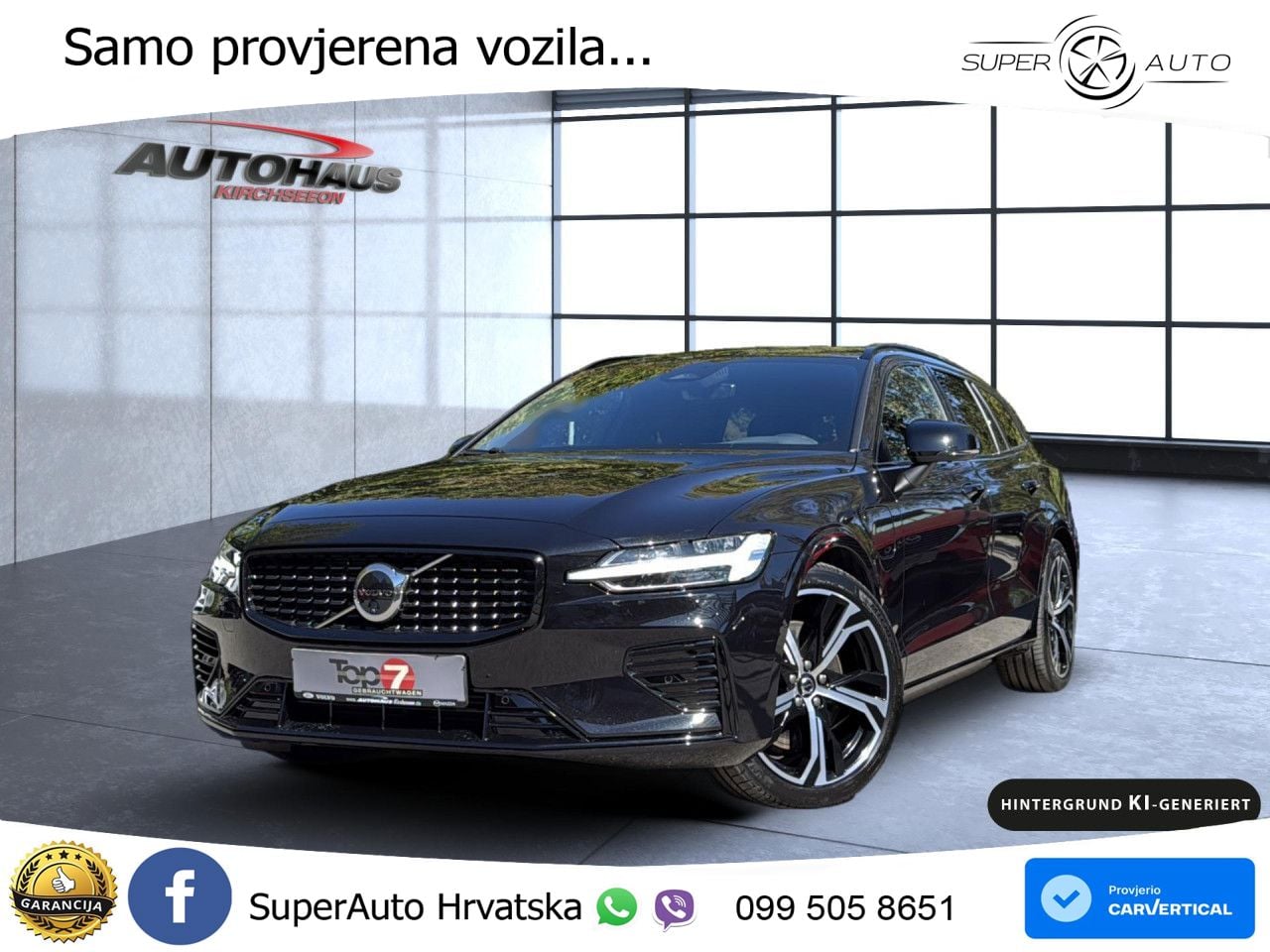 Volvo V60 2.0 T8 AWD Geartronic LED+GR SJED+ACC