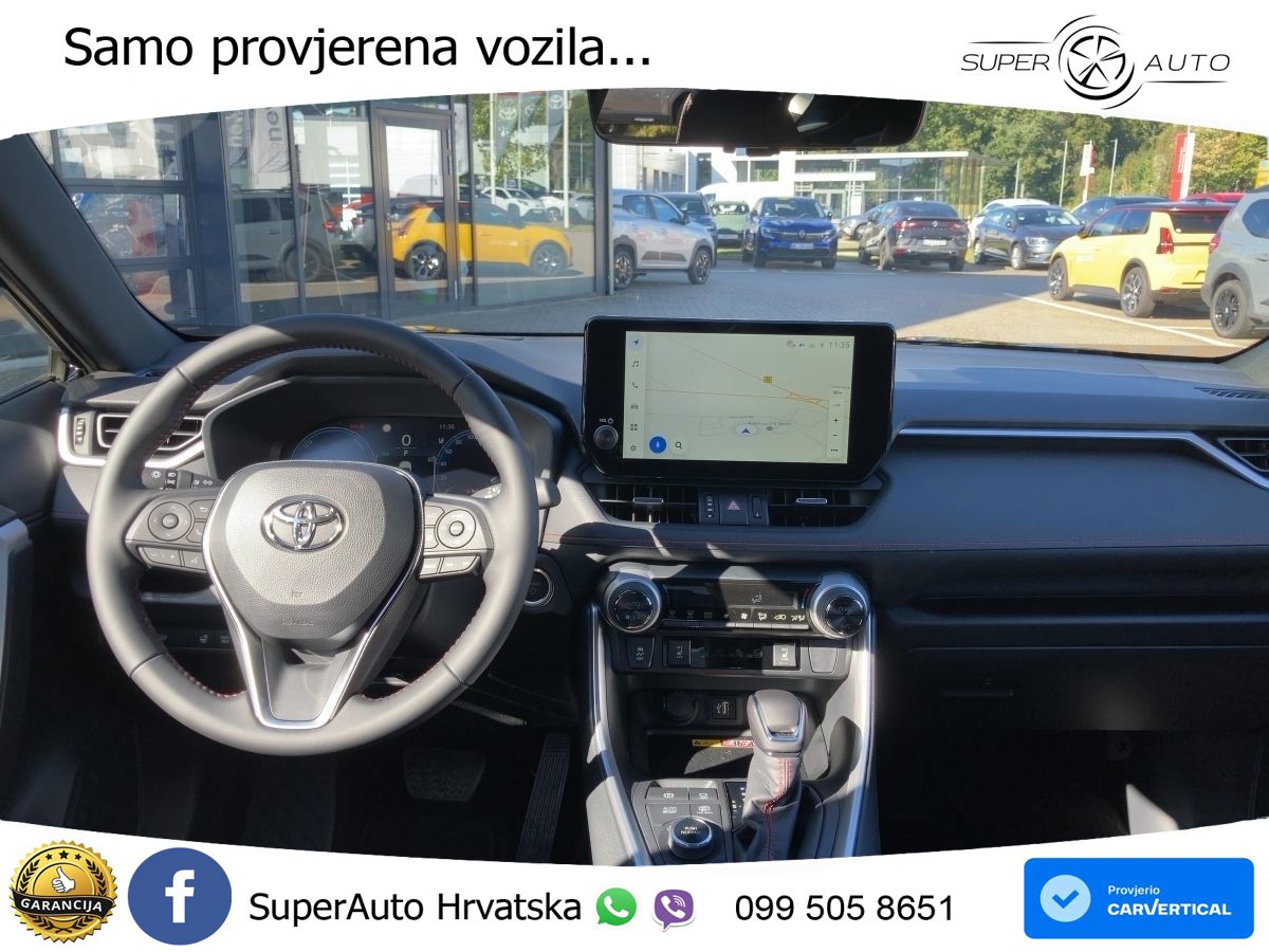 Toyota RAV4 2.5 (306 KS) Hybrid AWD-i eCVT LED+GR SJED+ACC