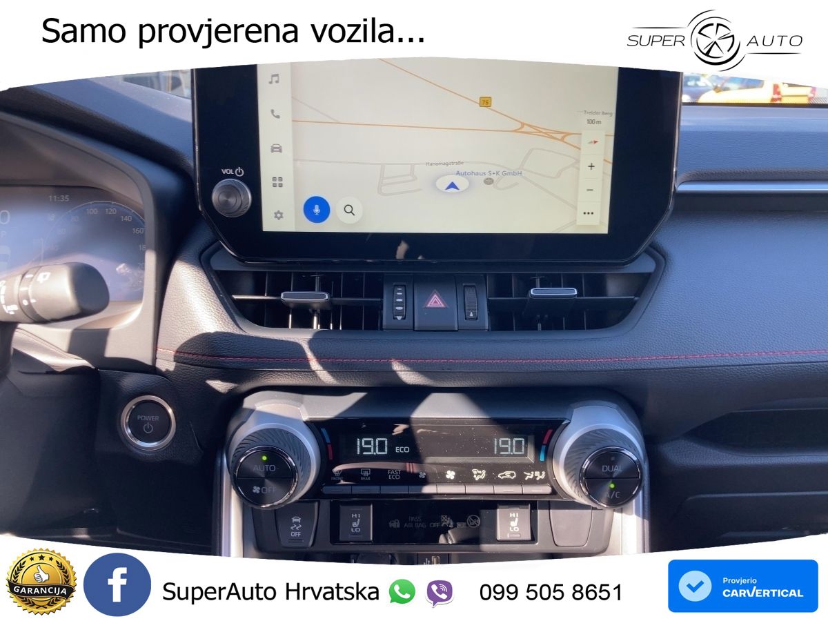 Toyota RAV4 2.5 (306 KS) Hybrid AWD-i eCVT LED+GR SJED+ACC