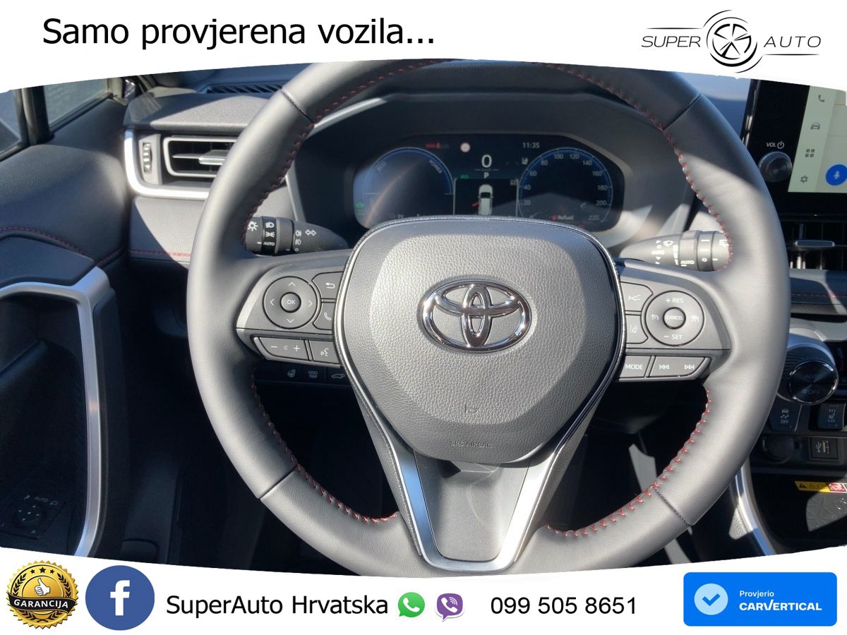 Toyota RAV4 2.5 (306 KS) Hybrid AWD-i eCVT LED+GR SJED+ACC