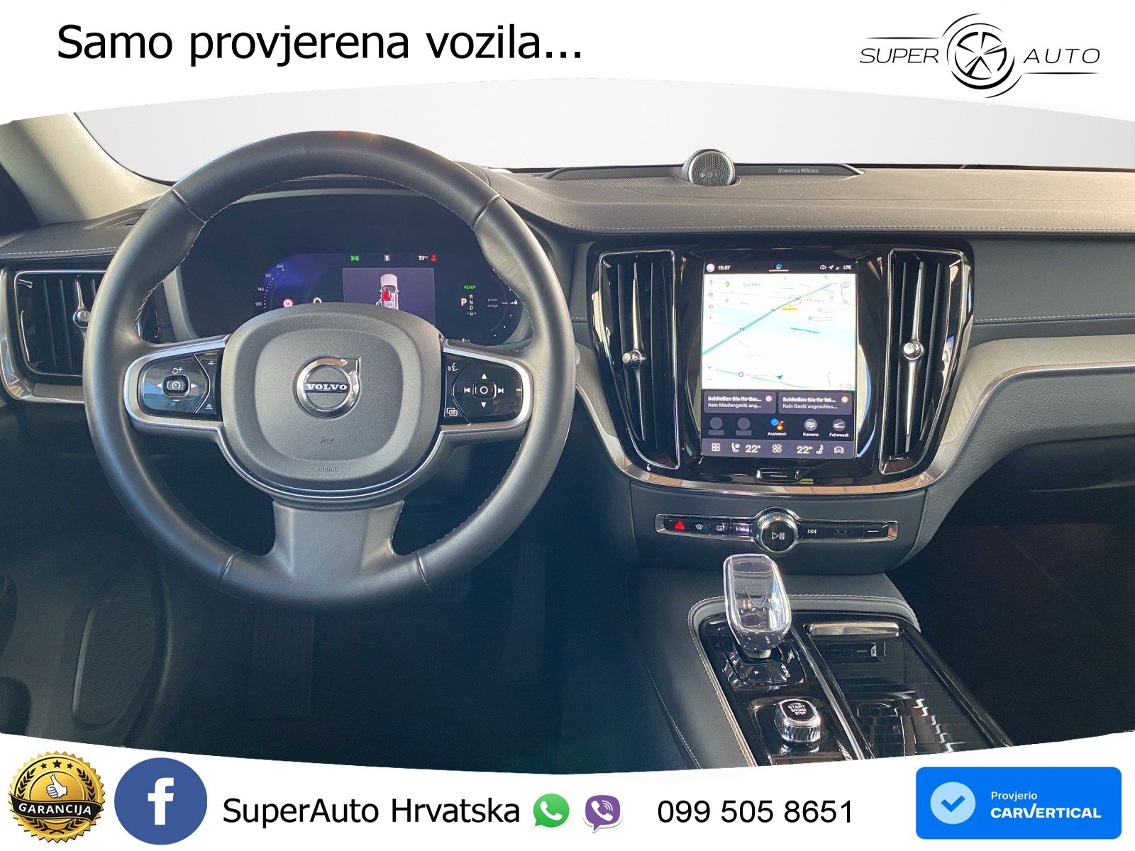 Volvo V60 2.0 T8 AWD Geartronic LED+GR SJED+ACC