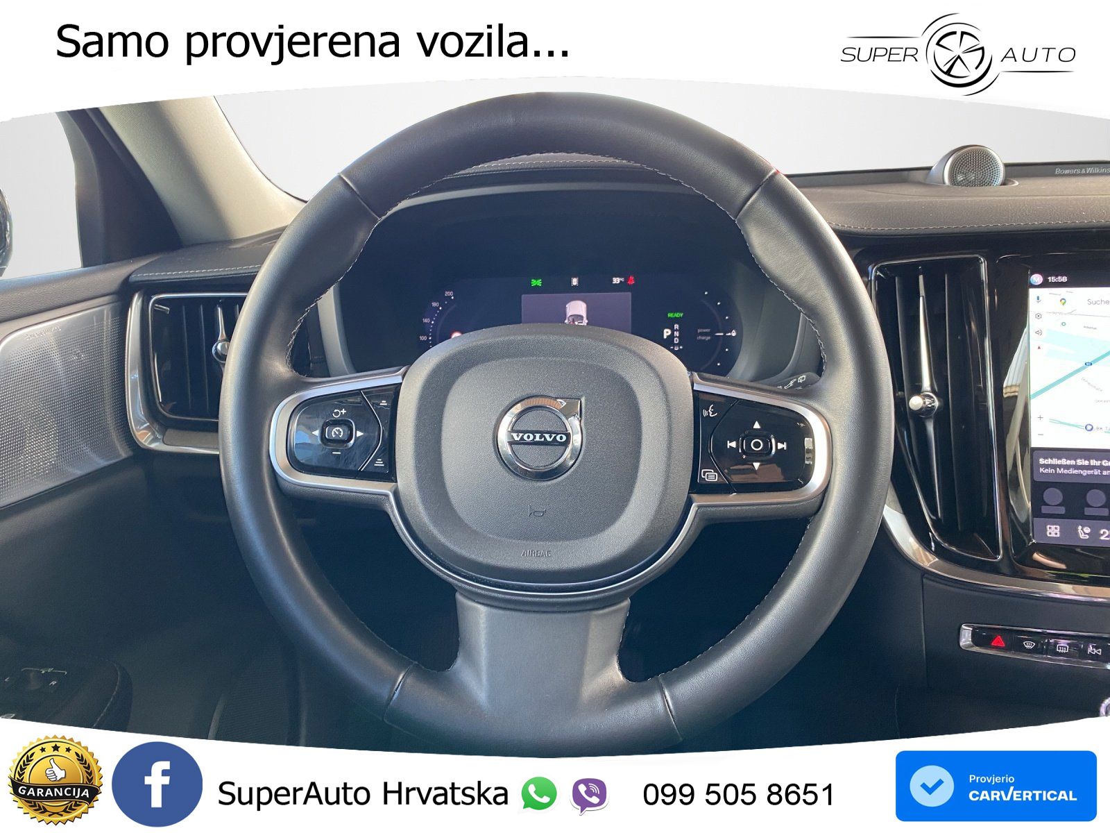 Volvo V60 2.0 T8 AWD Geartronic LED+GR SJED+ACC