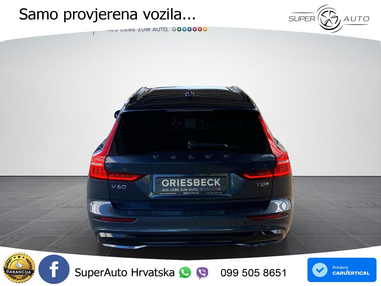 Volvo V60 2.0 T8 AWD Geartronic LED+GR SJED+ACC