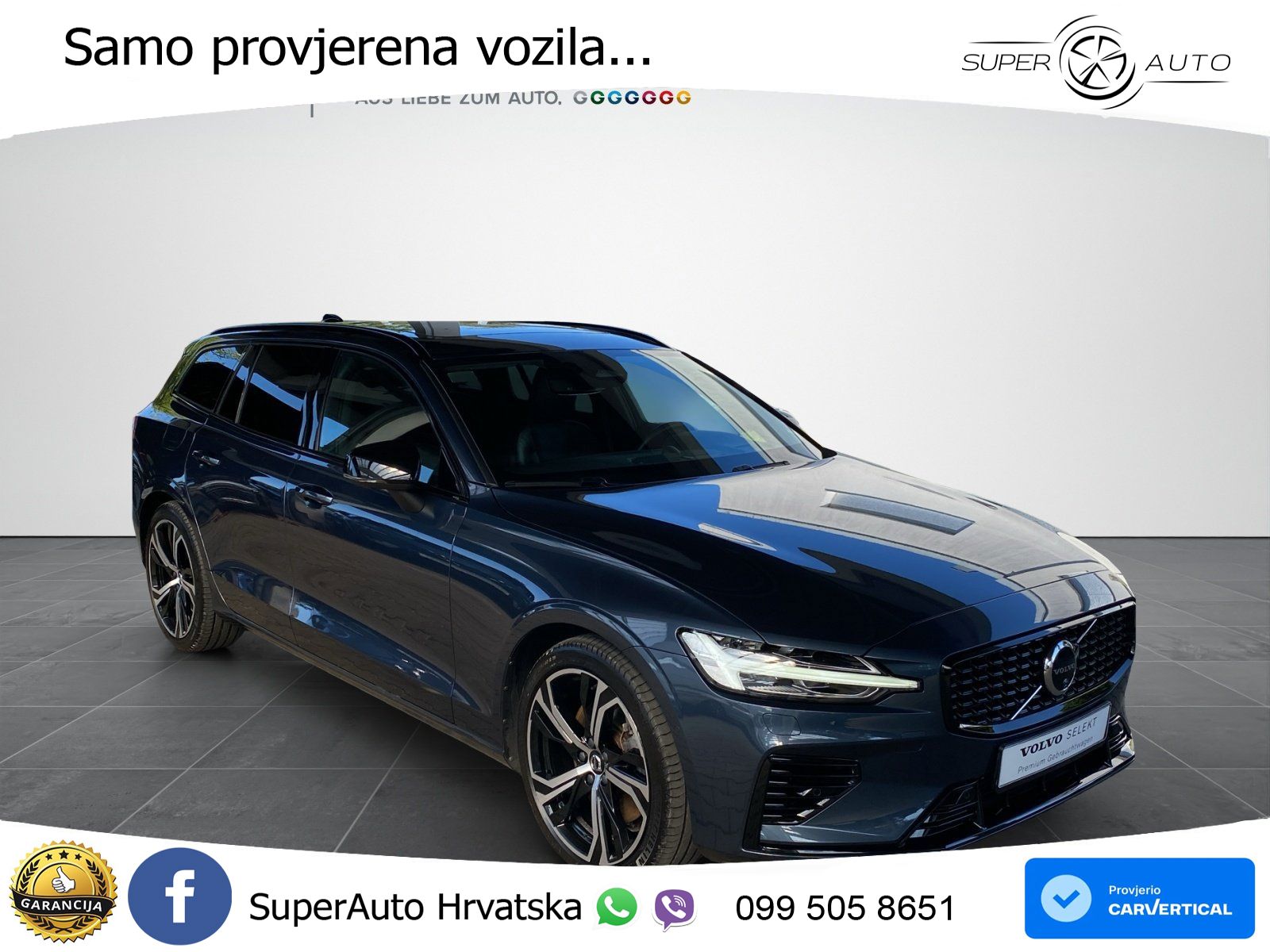 Volvo V60 2.0 T8 AWD Geartronic LED+GR SJED+ACC