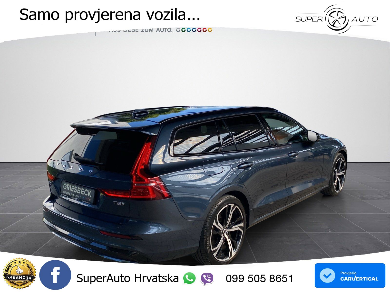 Volvo V60 2.0 T8 AWD Geartronic LED+GR SJED+ACC