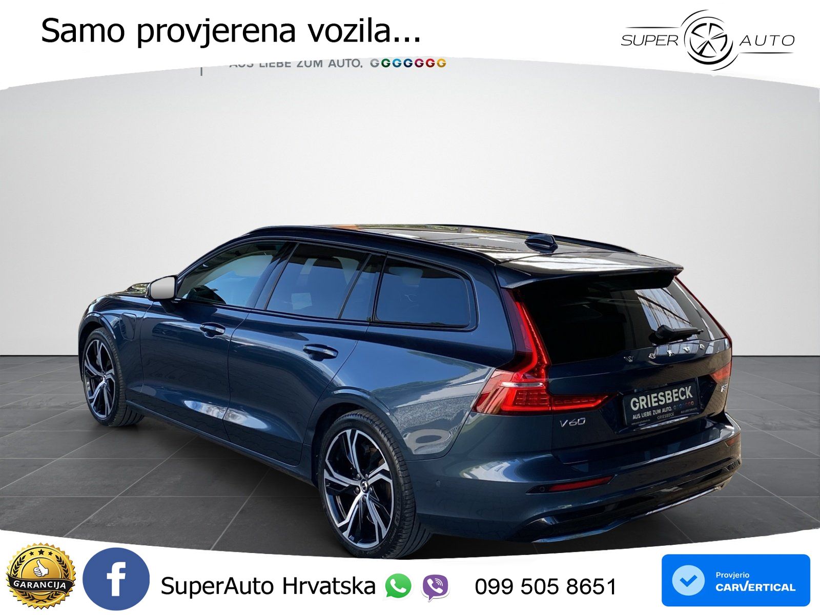 Volvo V60 2.0 T8 AWD Geartronic LED+GR SJED+ACC