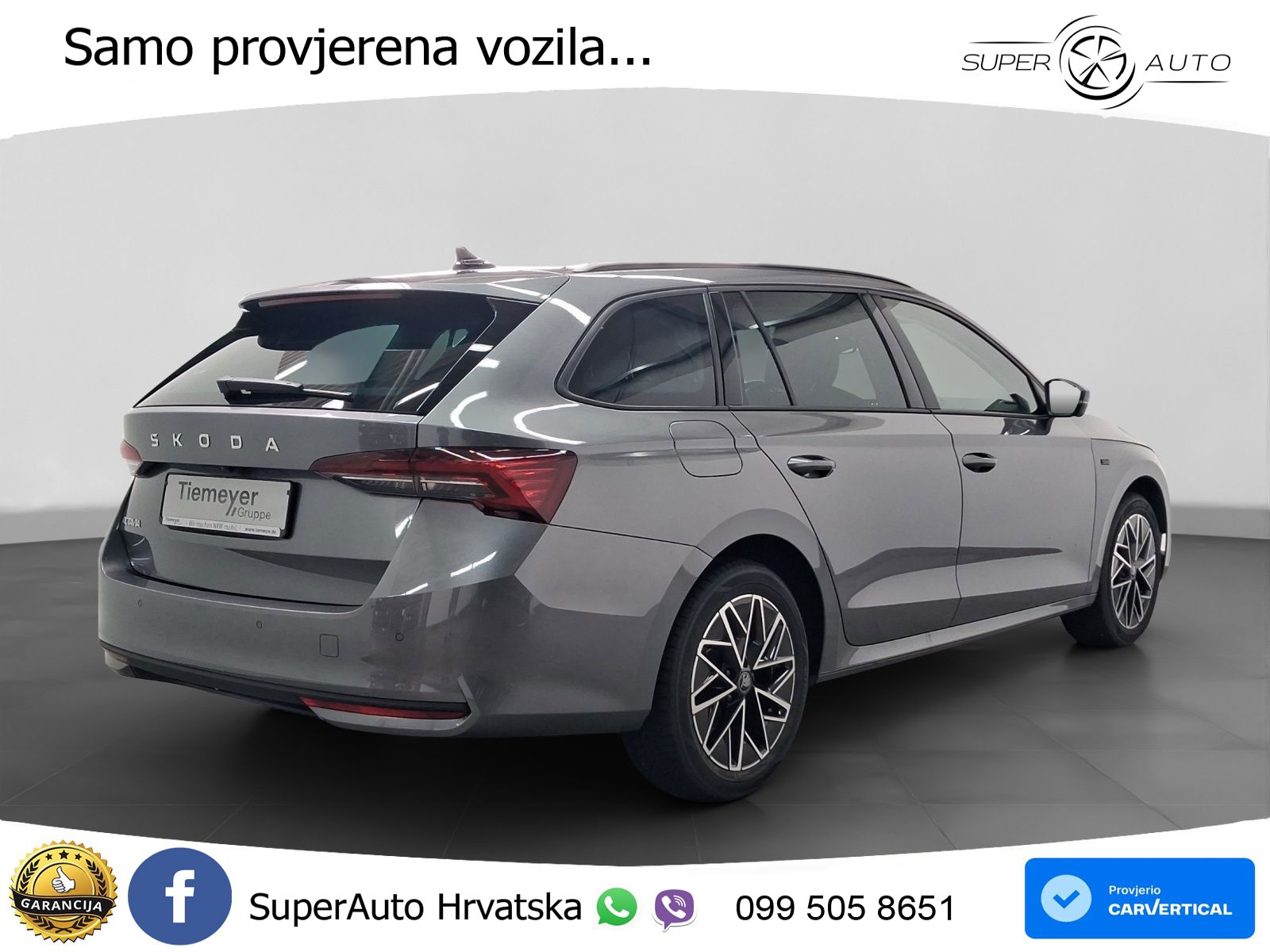 Škoda Octavia Combi 2.0 TDI (150 KS) DSG MATRIX+GR SJED+KAM