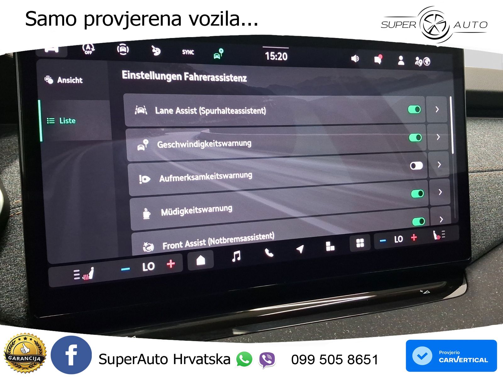Škoda Octavia Combi 2.0 TDI (150 KS) DSG MATRIX+GR SJED+KAM