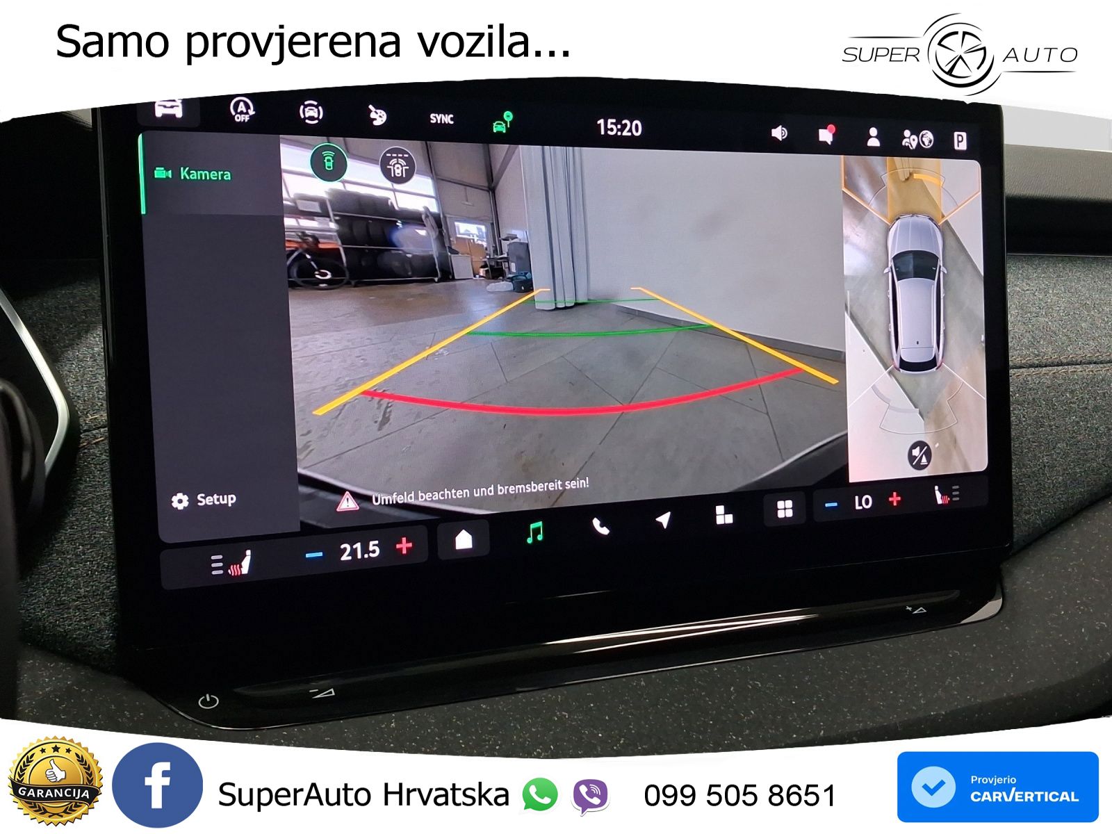 Škoda Octavia Combi 2.0 TDI (150 KS) DSG MATRIX+GR SJED+KAM
