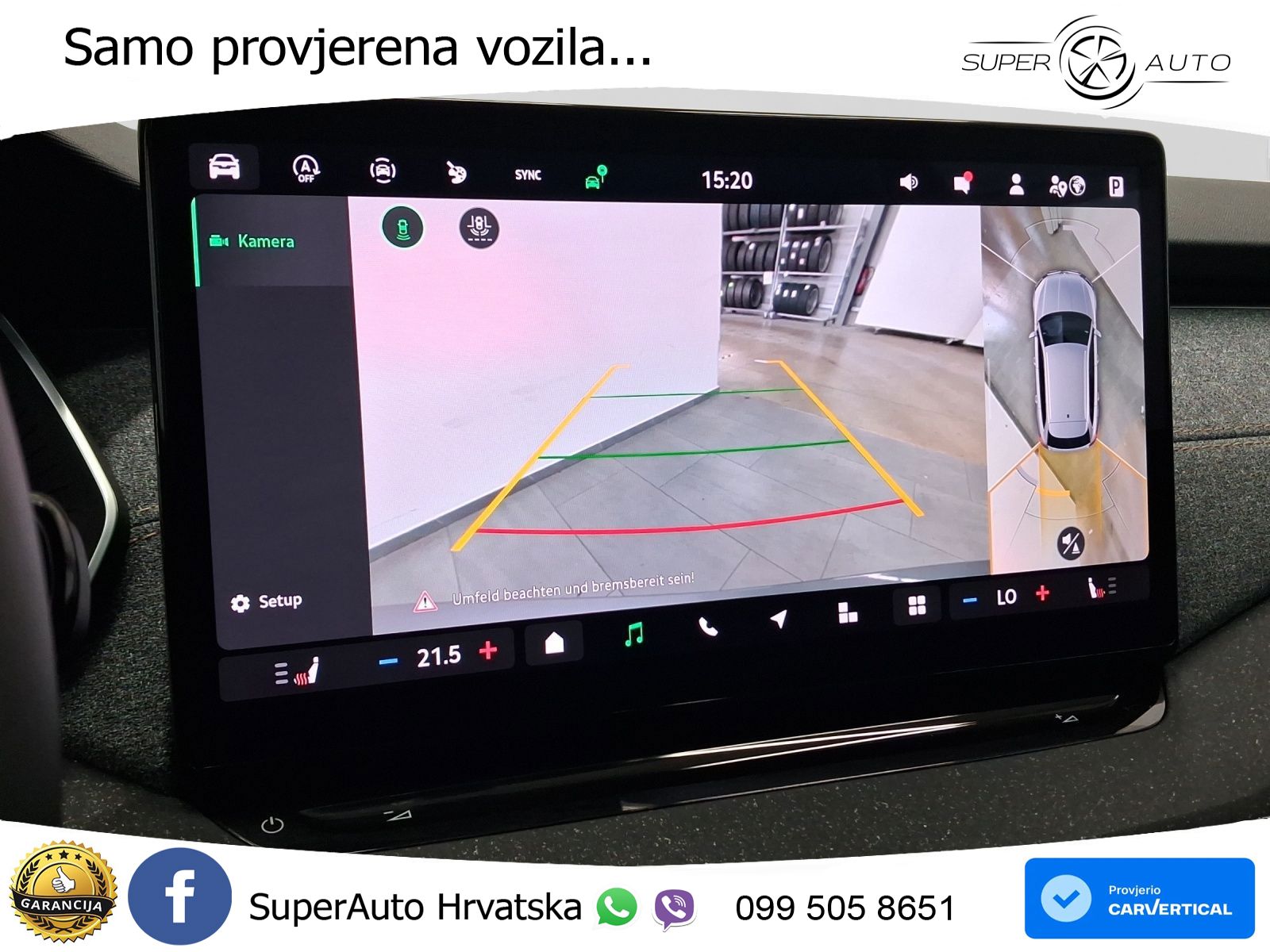 Škoda Octavia Combi 2.0 TDI (150 KS) DSG MATRIX+GR SJED+KAM